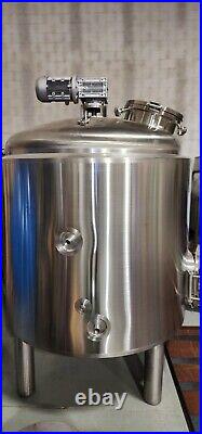 10 Bbl Stainless Steel Mash Tun Mixing Tank With Motor. Brewery Equipment