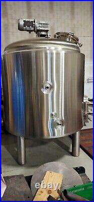 10 Bbl Stainless Steel Mash Tun Mixing Tank With Motor. Brewery Equipment