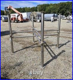 1500 Gallon Stainless Steel Mixing Tank, Cone Bottom