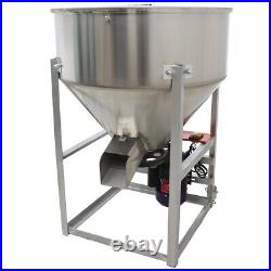 201 Stainless Steel Feed Mixer Blender Granular Plastic Mixing Machine 330lbs