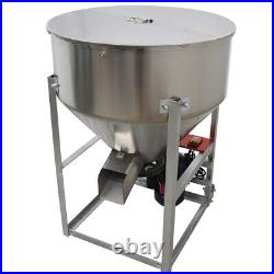 201 Stainless Steel Feed Mixer Blender Granular Plastic Mixing Machine 330lbs