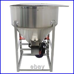 201 Stainless Steel Feed Mixer Blender Granular Plastic Mixing Machine 330lbs