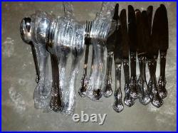 21pcs WALLACE CONTINENTAL CAMDEN Stainless 18/10 Fork Knife Spoon Mixed Lot