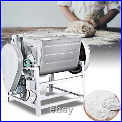 30QT Commercial Electric Dough Mixer Stand Flour Mixing Machine Stainless Steel
