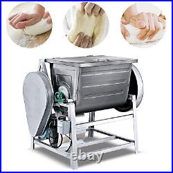 30QT Commercial Electric Dough Mixer Stand Flour Mixing Machine Stainless Steel