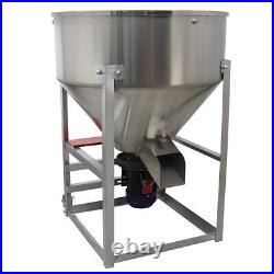 330lbs Stainless Steel Feed Mixer Plastic Granule Agitaters Industrial Blender