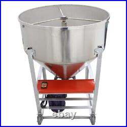 330lbs Stainless Steel Feed Mixer Plastic Granule Agitaters Industrial Blender