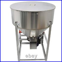 330lbs Stainless Steel Feed Mixer Plastic Granule Agitaters Industrial Blender