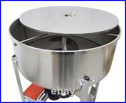 330lbs Stainless Steel Feed Mixer Plastic Granule Agitaters Industrial Blender