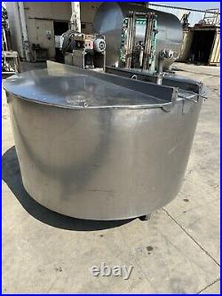 355 gallon stainless steel mix tank