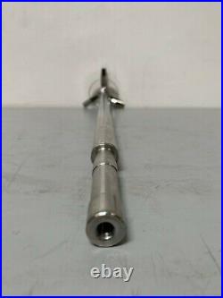 35 Stainless Steel Mixing Shaft with 7 Impeller and. 75 Diameter