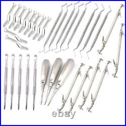 43 Pieces Mix Dental Surgical Instruments Stainless Steel