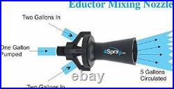 4Spray Eductor 316 Stainless Steel Tank Mixing Agitation Nozzle