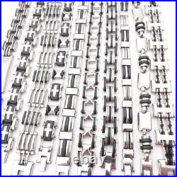 500 Stainless Steel Pendants 500 Steel Bead Necklaces 100 Steel Chain Bracelets