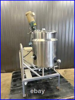 50 Gallon Jacketed Stainless Steel MIX Tank With Temperature Controller