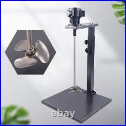 5Gallon Pneumatic Paint Mixer & Stand For Tank Barrel Stainless Steel Mix Tool