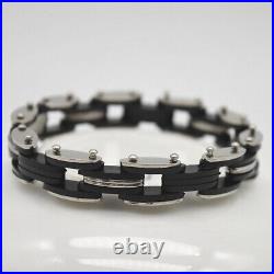5-50pcs/lot Mix Men Stainless Steel Bracelets Punk Cuff Bangle Wholesale Jewelry