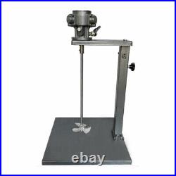 5 Gallon Pneumatic Paint Mixer WithStand For Tank Barrel Stainless Steel Mix Tool