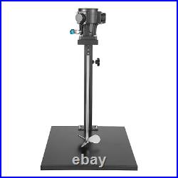 5 Gallon Pneumatic Paint Mixer with Stand For Tank Barrel Stainless Steel Mix Tool