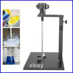 5 Gallon Pneumatic Paint Mixer with Stand For Tank Barrel Stainless Steel Mix Tool