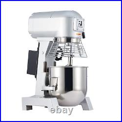 600W Pro Stainless Steel Stand Mixer 10L Food Mixing Machine Kitchen Accessory