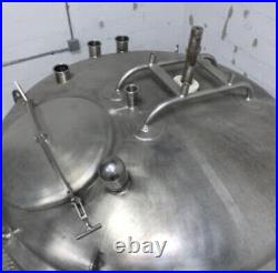 APV Crepaco 300 GAL STEAM JACKETED STAINLESS STEEL MIX TANK