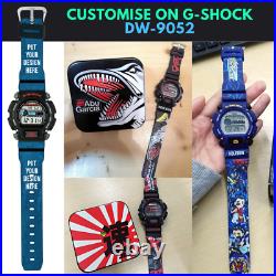 Casioak G-Shock DW6900 DW5600 DW9052 Custom Engraved Watches