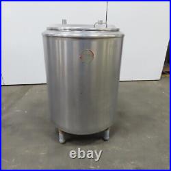 Cherry Burrell UAMS50 Univat 50 Gallon Stainless Steel Jacketed Mix Tank