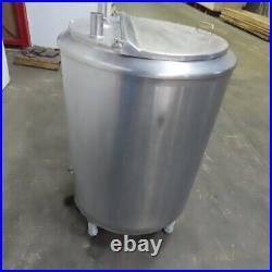 Cherry Burrell UAMS50 Univat 50 Gallon Stainless Steel Jacketed Mix Tank