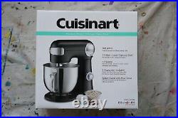 Cuisinart Stand Mixer, 12 Speed, 5.5 Quart Stainless Steel Bowl SM-50BK Onyx NEW