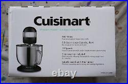 Cuisinart Stand Mixer, 12 Speed, 5.5 Quart Stainless Steel Bowl SM-50BK Onyx NEW