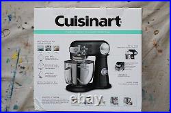 Cuisinart Stand Mixer, 12 Speed, 5.5 Quart Stainless Steel Bowl SM-50BK Onyx NEW