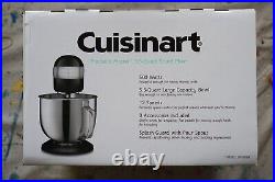 Cuisinart Stand Mixer, 12 Speed, 5.5 Quart Stainless Steel Bowl SM-50BK Onyx NEW