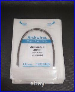 Dental Orthodontic Treatment Stainless Steel Arch Wires Round Natural Form