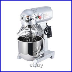 Electric Food Mixing Machine 20Qt Commercial Stand Mixer 1100W w 3 Attachments