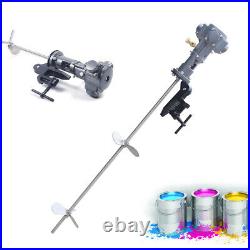 For Paint Dope Mix 3-4 Bar Stainless Steel Pneumatic Bracket Mixer 50 Gallon