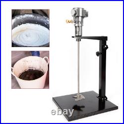 For Tank Barrel Stainless Steel Mix Tool Pneumatic Paint Mixer with Stand 5 Gallon