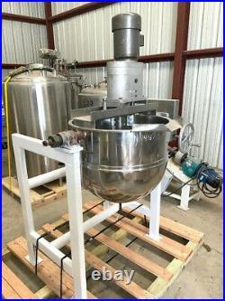 GROEN 60 Gallon Stainless Steel Double Motion Jacketed Mix kettle with Tilt
