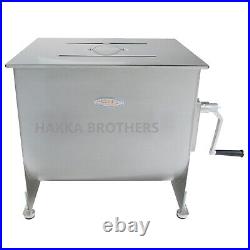Hakka Commercial Meat Mixer Stainless Steel Mixing Maximum 90 Pound of Meat