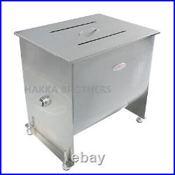 Hakka Commercial Meat Mixer Stainless Steel Mixing Maximum 90 Pound of Meat