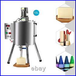 Heating Mixing Filling Machine 15/30L Stirring Tank Lipstick Liquid Paste Filler