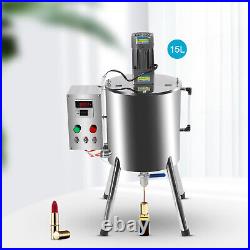 Heating Mixing Filling Machine 15/30L Stirring Tank Lipstick Liquid Paste Filler