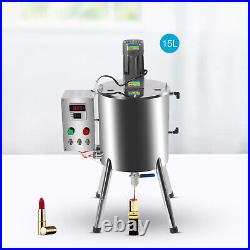 Heating Mixing Filling Machine 15/30L Stirring Tank Lipstick Liquid Paste Filler