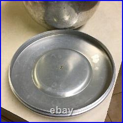 Hobart 12 Quart A-120 Mixer Parts Stainless Steel Mixing Bowl with Lid A-120-12