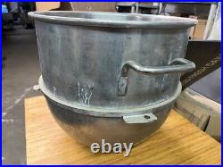 Hobart 40 QT Quart VMLHP40 Stainless Steel Mixing Ingredient Bowl