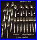IMPERIAL LUXURY STAINLESS U. S. A. 24 PIECE MIXED LOT BREWSTER ROSE pattern