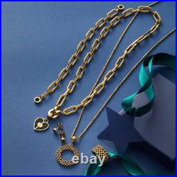 Leonardo necklace Moni Clip&Mix, chain, necklace, stainless steel, Golden, 43 cm