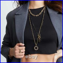 Leonardo necklace Moni Clip&Mix, chain, necklace, stainless steel, Golden, 43 cm