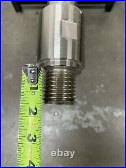 Lightnin E95755002 Stainless Steel Mixing Rod / Impeller Shaft, 94