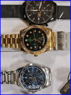 Lot of Mixed New Watches New watches Working perfect 4 Automatic 6 Quartz 10 Pc